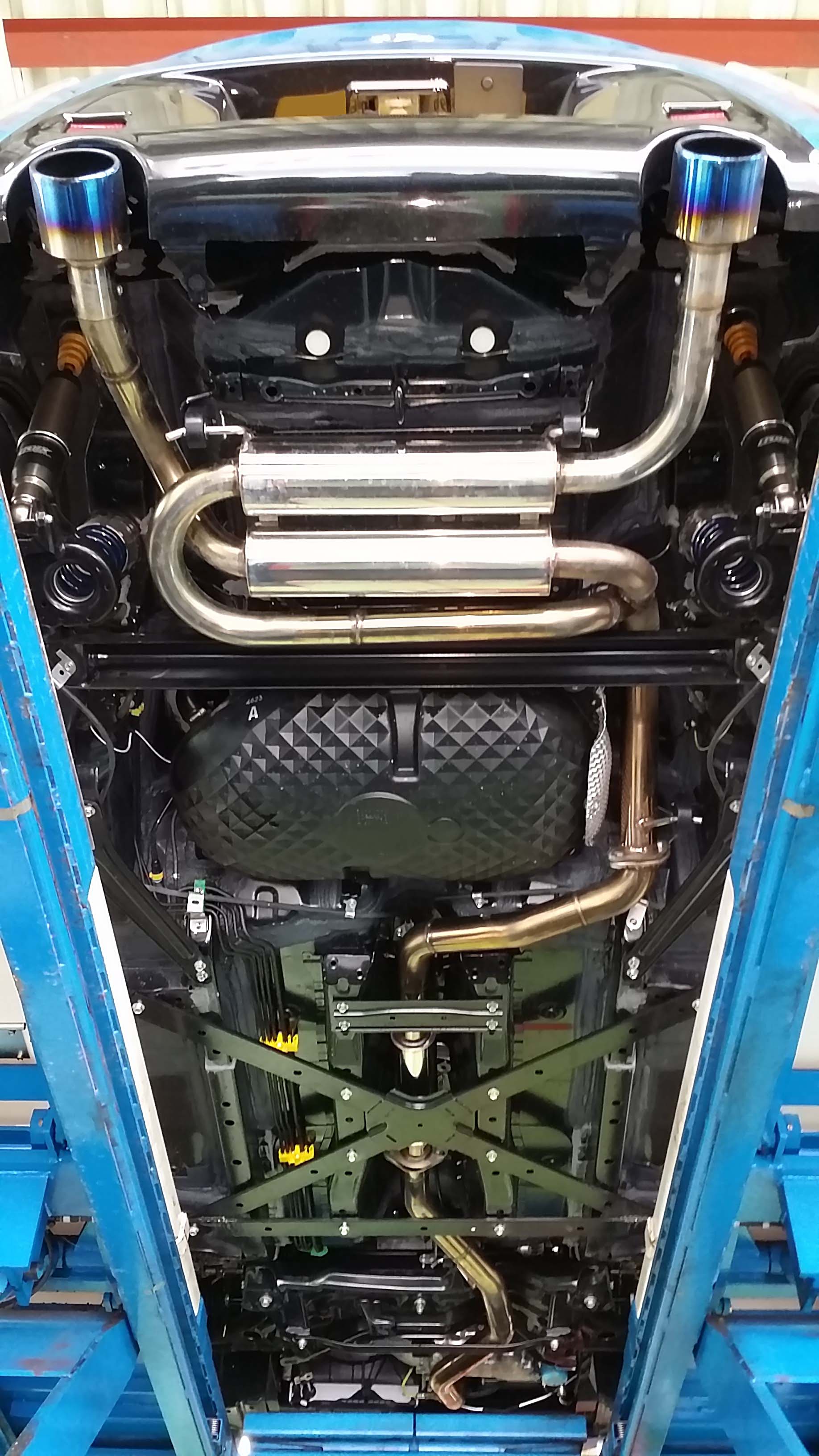 LA400K用モリモリ管60ΦフルEXマフラー - コペン専門店も。ファク
