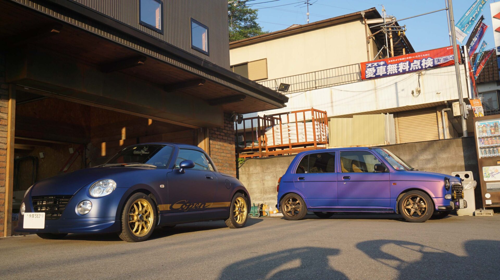 たまたま艶消しカラーがイッパイいてた('ω')ノ - コペン専門店も。ファク